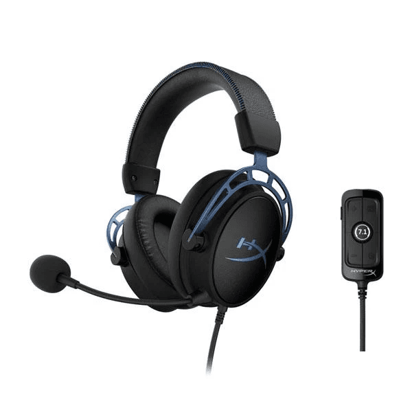 HyperX Cloud Alpha S 7.1 Gaming Headset - Blue