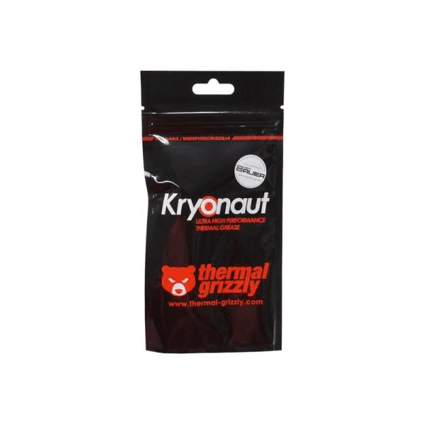 Thermal Grizzly Kryonaut, High Performance Thermal Paste for Cooling All Processors, Graphics Cards and Heat Sinks in Computers and Consoles -1.0 Gram