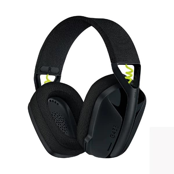 Logitech G435 Wireless Gaming Headset (Black-Neon Yellow)