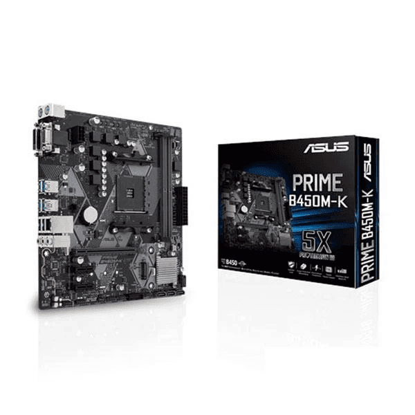 Asus Prime B450M-K II Motherboard