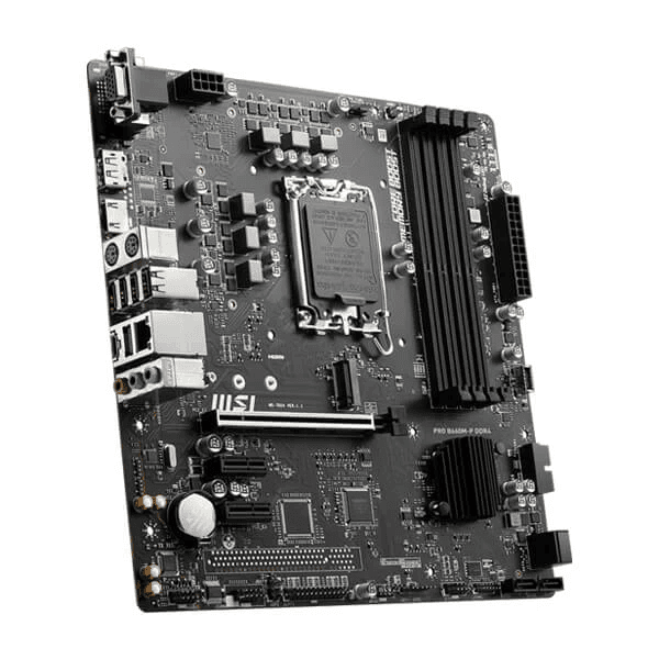 MSI PRO B660M-P DDR4 Intel Motherboard Supports Intel 12th , 13th & 14th Gen Processors