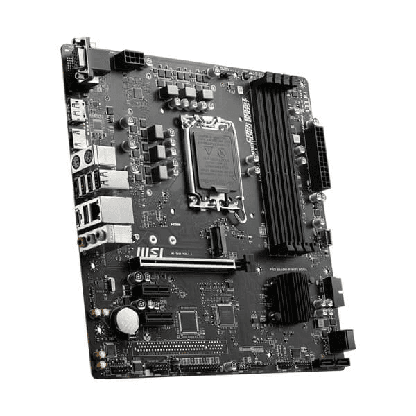 MSI PRO B660M-P Wifi DDR4 Intel Motherboard Supports Intel 12th , 13th & 14th Gen Processors