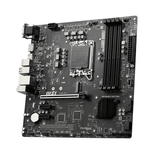 MSI PRO B660M-P Wifi DDR4 Intel Motherboard Supports Intel 12th , 13th & 14th Gen Processors
