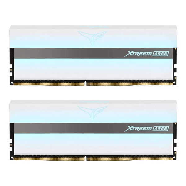 TeamGroup T-Force Xtreem ARGB White 16GB (8GBx2) DDR4 3200MHz Desktop RAM