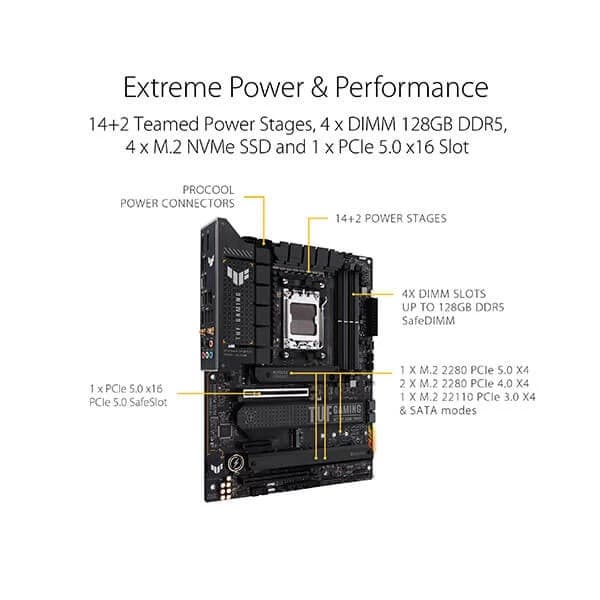Asus Tuf Gaming X670e Plus Wifi Motherboard