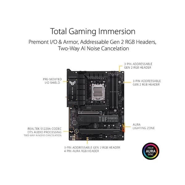 Asus Tuf Gaming X670e Plus Wifi Motherboard