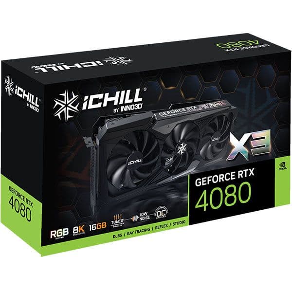 INNO3D GEFORCE RTX 4080 ichill X3 16GB Graphic Card