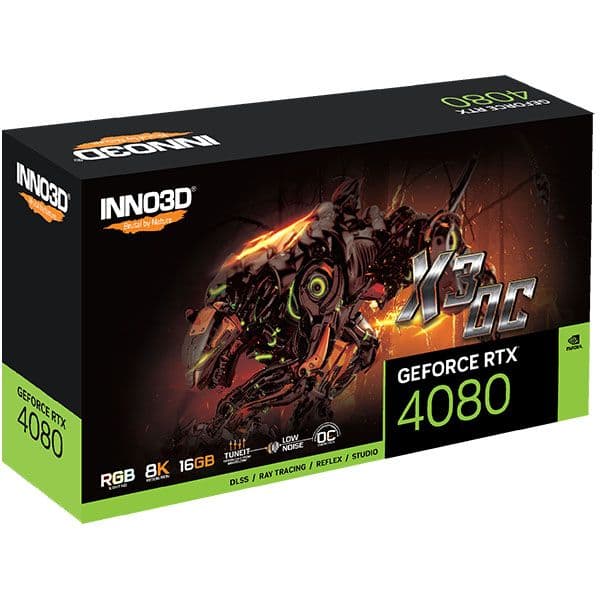 INNO3D GEFORCE RTX 4080 X3 OC 16GB Gaming graphics Card