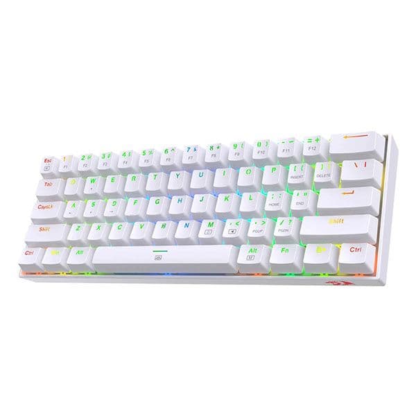 Redragon K630 Dragonborn 60% Wired RGB Gaming Keyboard White