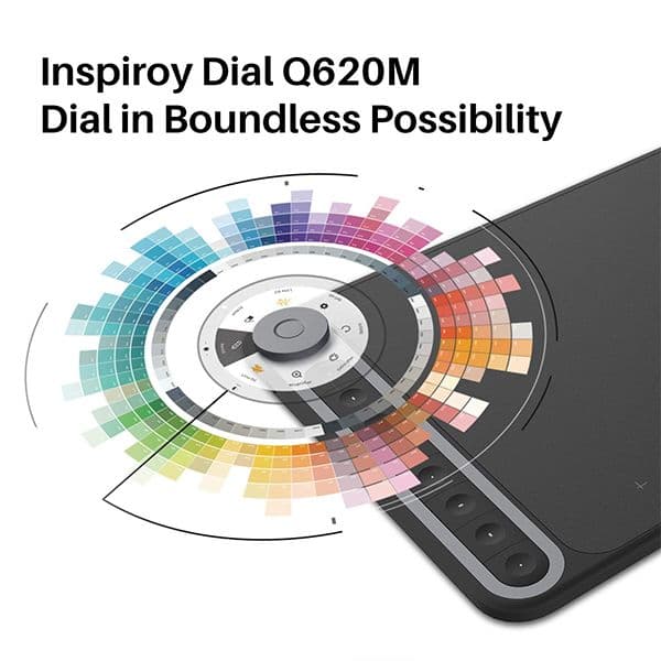 HUION Inspiroy Q620M Wireless Graphics Drawing Pen Tablet