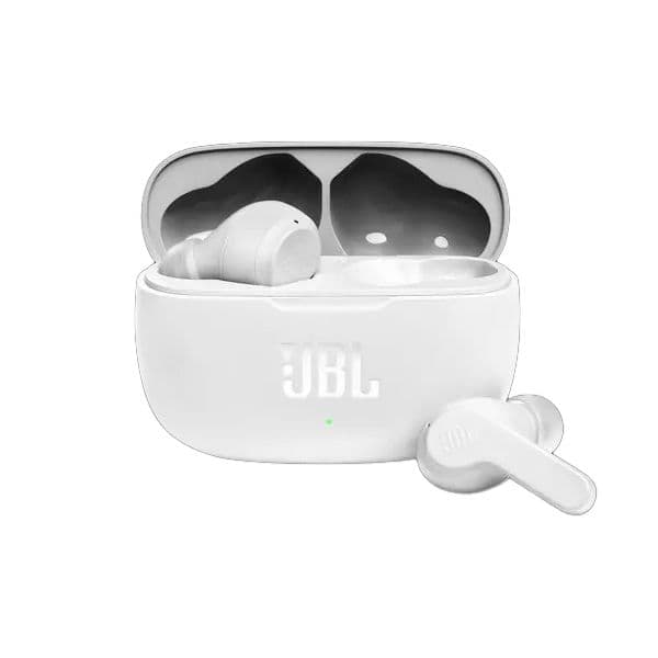 JBL Wave 200 with 20 Hours Playback TWS, White