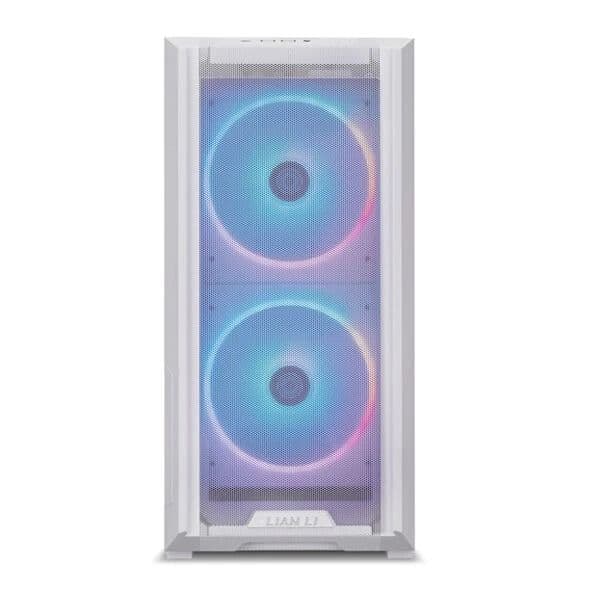 Lian Li Lancool 216 RGB (E-ATX) Mid Tower Cabinet With Tempered Glass Side Panel (White)