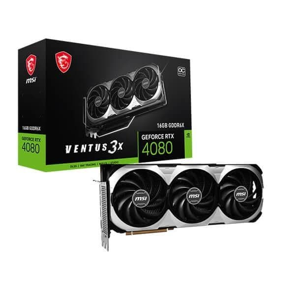 MSI RTX 4080 Ventus 3X OC 16GB Gaming Graphics Card