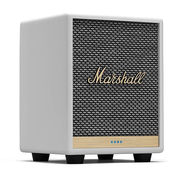 Marshall Uxbridge Voice 30W Airplay Multi-Room Wireless Speaker with Alexa Built-in (White)