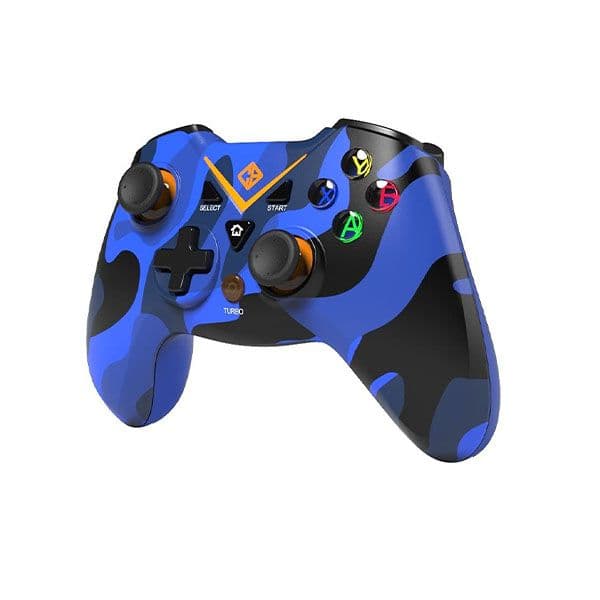 Cosmic Byte C3070W Nebula 2.4G Wireless Gamepad (Camo Blue)