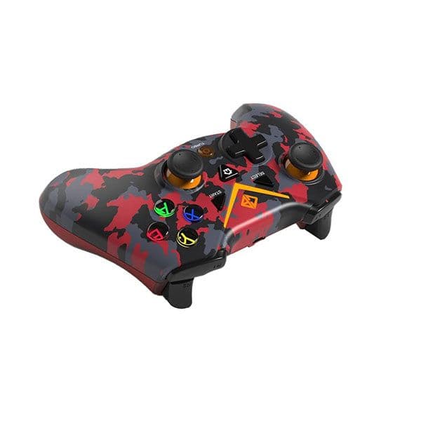 Cosmic Byte C3070W Nebula 2.4G Wireless Gamepad - Camo Red