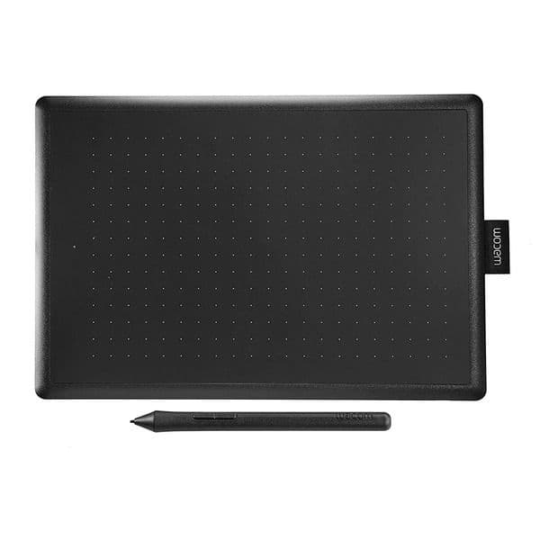 WACOM One by CTL-672/K0-CX Medium 8.5-inch x 5.3-inch Graphic Tablet (Red and Black)