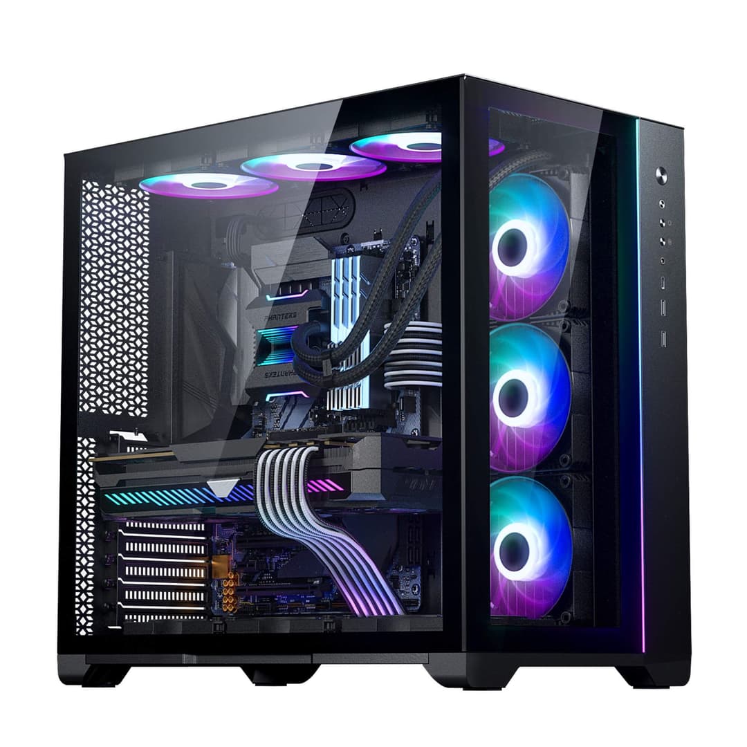 Phanteks Metallicgear Neo Qube 2 DRGB (E-ATX) Mid Tower Cabinet (White)