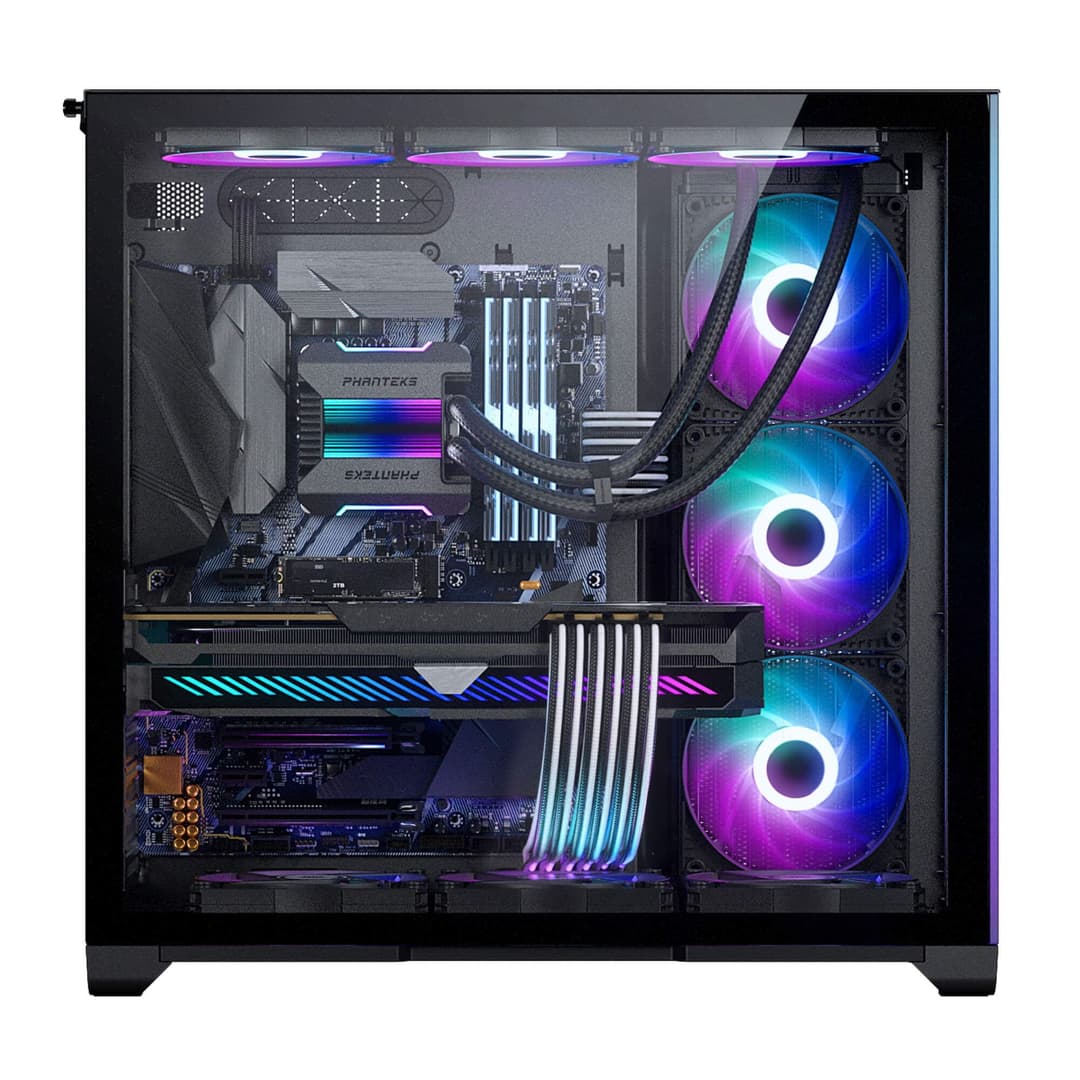 Phanteks Metallicgear Neo Qube 2 DRGB (E-ATX) Mid Tower Cabinet (White)