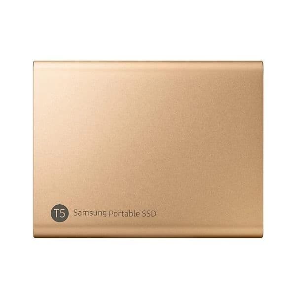 Samsung T5 500GB Portable SSD (Gold)