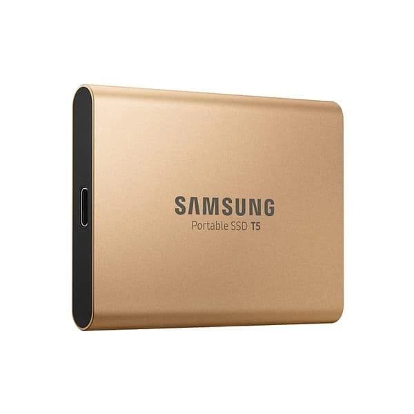Samsung T5 500GB Portable SSD (Gold)