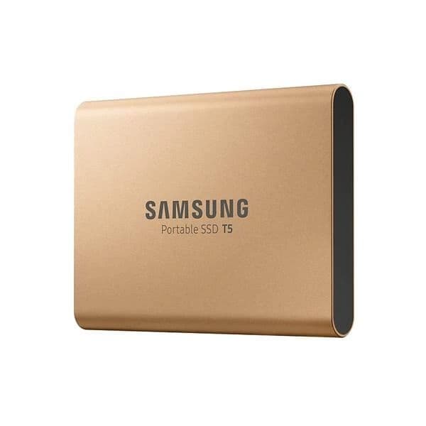 Samsung T5 500GB Portable SSD (Gold)