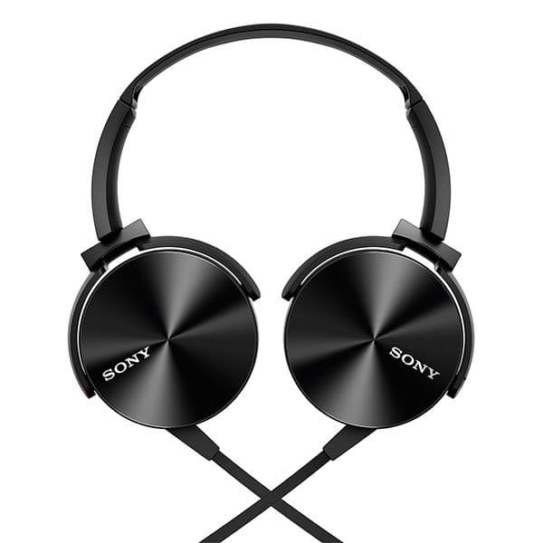 Sony MDR-XB450 Wired On Ear Headphone Black