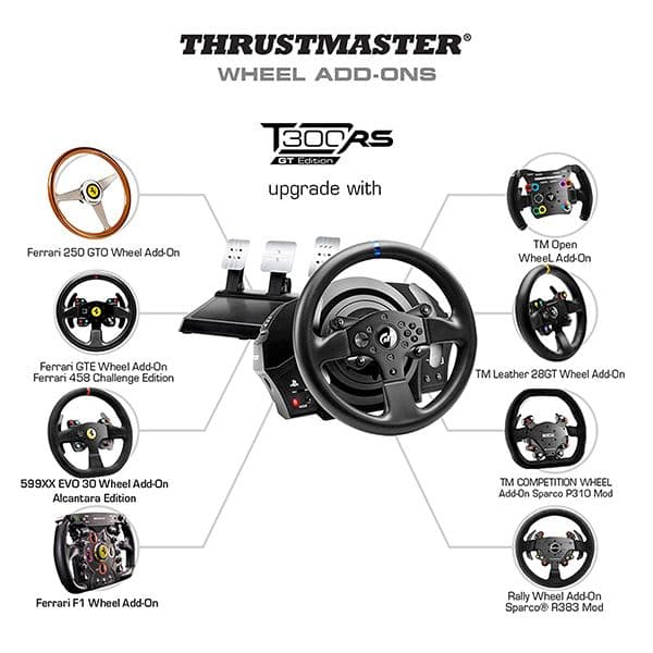 Thrustmaster T300 RS GT Edition | Racing Game Wheel | Force Feedback | PS5/PS4/PC