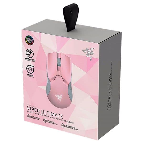 Razer Viper Ultimate with Charging Dock Quartz