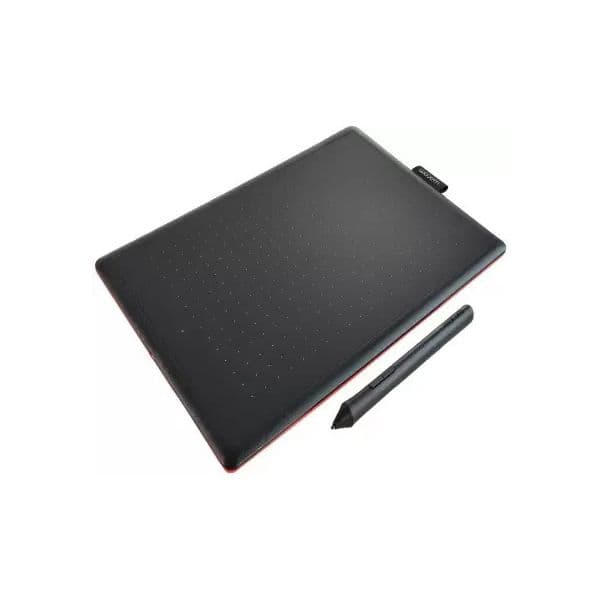 WACOM ONE By CTL-472/K0-CX 5.98 x 3.74 inch Graphics Tablet (Black, Red)