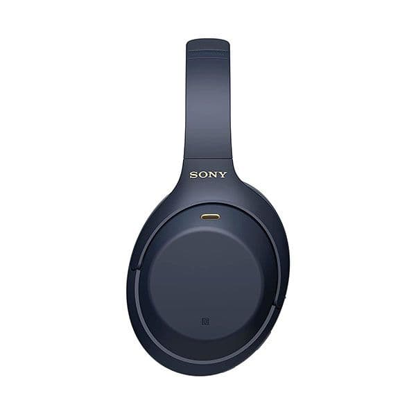 Sony WH-1000XM4 Wireless Noise Cancellation Headphones, Bluetooth Headset with Mic Alexa Voice Control (Blue)