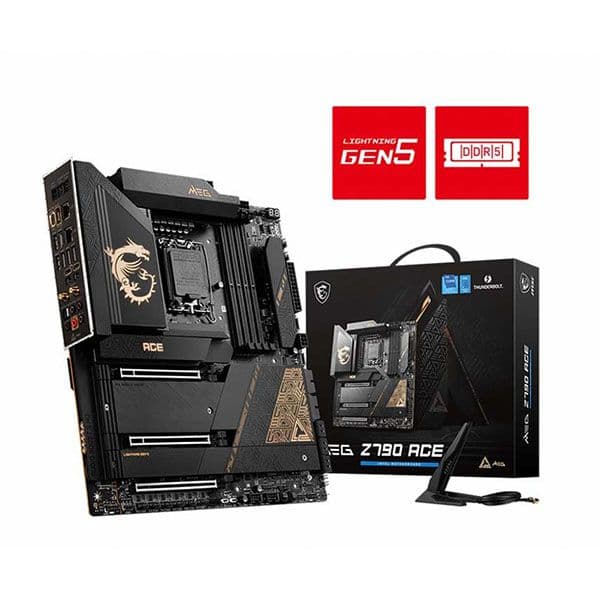 Msi Meg Z790 Ace Lga1700 Eatx Intel Motherboard Supports Intel 12th , 13th & 14th Gen Processors