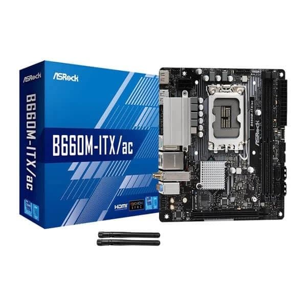 ASRock B660M ITX/AC (Wi-Fi) Intel Motherboard