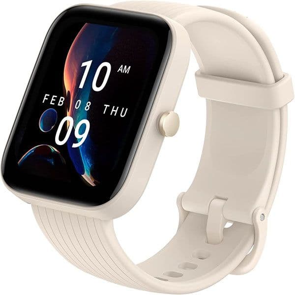 Amazfit Bip 3 Pro Smart Watch Cream