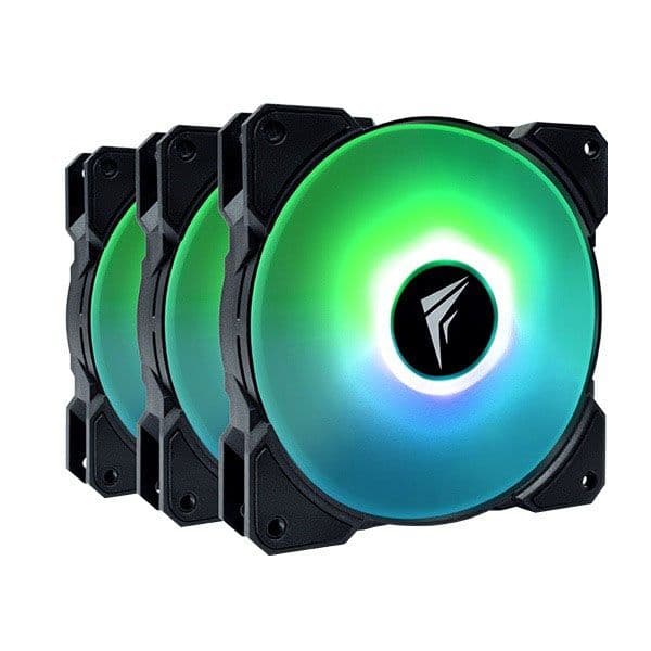 Frostec FS-120A 120mm Triple ARGB Fans Pack with ARGB Controller