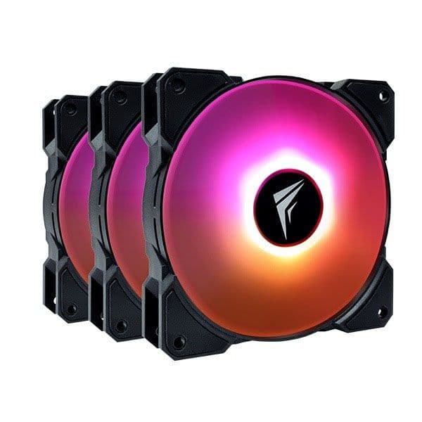 Frostec FS-120A 120mm Triple ARGB Fans Pack with ARGB Controller