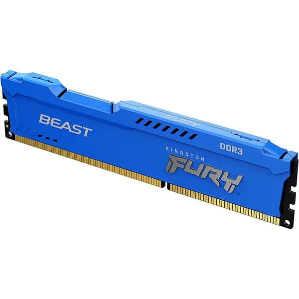 Kingston Fury Beast Blue 8GB 1866 MHz DDR3 Desktop Memory