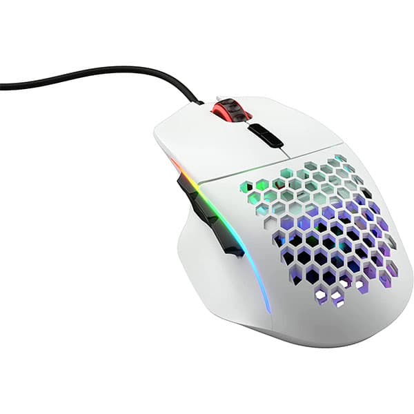 Glorious Model I Ergonomic Matte White Gaming Mouse