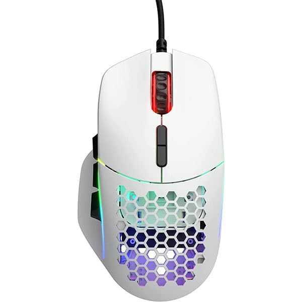 Glorious Model I Ergonomic Matte White Gaming Mouse