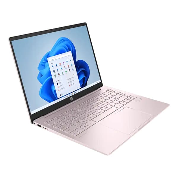 HP Pavilion 14 12th Gen Intel Core i5 16GB RAM/512GB SSD 14 inch(35.6cm) FHD,IPS,Micro-Edge Display/Intel Iris Xe Graphics/B&O/Win 11/Alexa Built-in/Backlit KB/FPR/MSO 2021/Tranquil Pink, 14-dv2016TU