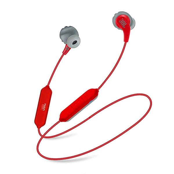 JBL Endurance RunBT, Sports in Ear Wireless Bluetooth Earphones with Mic, Red