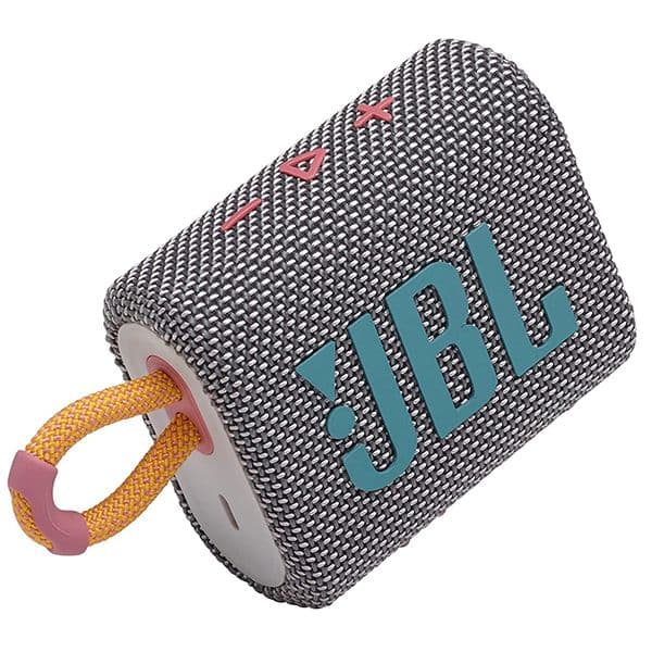 JBL Go 3, Wireless Ultra Portable Bluetooth Speaker, Gray