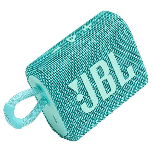 JBL Go 3, Wireless Ultra Portable Bluetooth Speaker, Teal