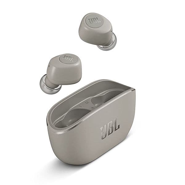 Jbl Wave 100 Bluetooth Truly Wireless in Ear Earbuds with Mic, Grey