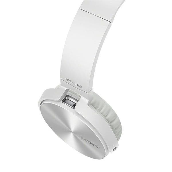Sony MDR-XB450 Wired On Ear Headphone White