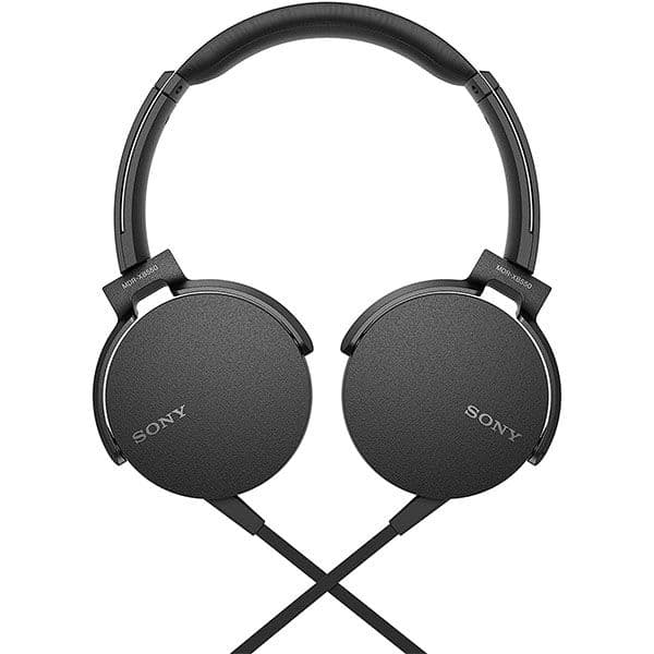 Sony MDR-XB550AP Extra Bass On-Ear Headset Black