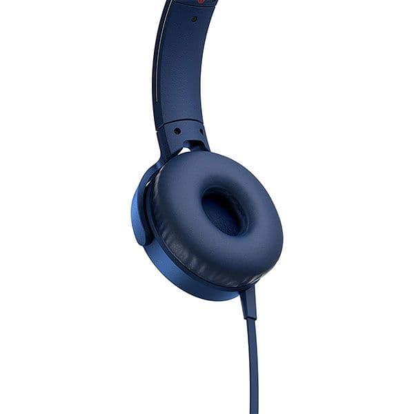 Sony MDR-XB550AP Extra Bass On-Ear Headset Blue
