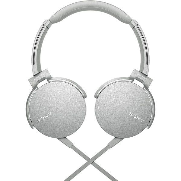 Sony MDR-XB550AP Extra Bass On-Ear Headset White