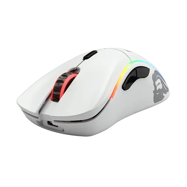 Glorious Model D Wireless RGB Gaming Mouse Matte White