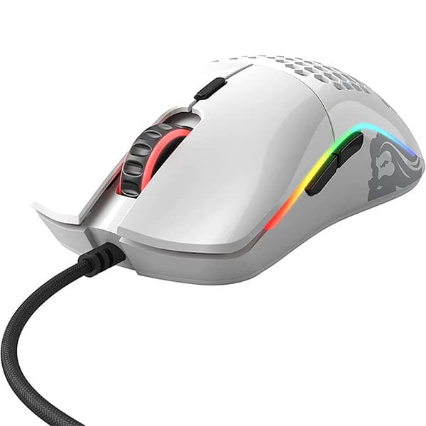 Glorious Model O Minus Glossy White Gaming Mouse